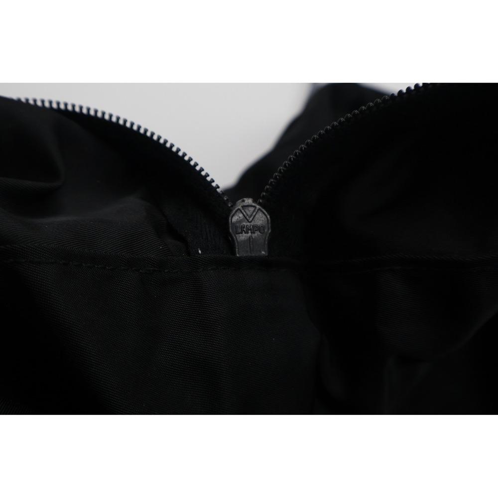 Prada Duffle Bag Nylon Black Travel Gym Weekender Carry On - Picture 16 of 16
